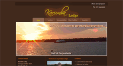 Desktop Screenshot of karumbalodge.com.au